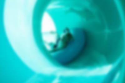 Full fart i Jungle Tube-vannsklien i Aquadome Lalandia i Billund