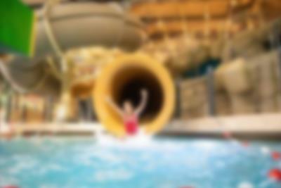 Dolphin Slide i Lalandia i Billund