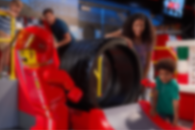 Europas første LEGO® Ferrari byggeattraktion