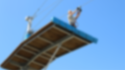 Zipline in Adventure Tower