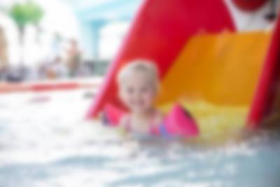 Wasserspiele für die Kleinsten in Lalandia in Rødby
