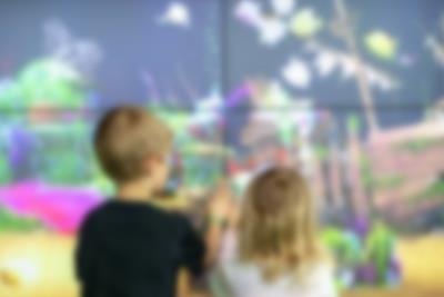 Colour a beautiful drawing and watch it come to life on the screen