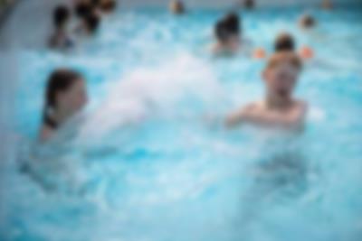 Fun in the wave pool at Lalandia in Rødby